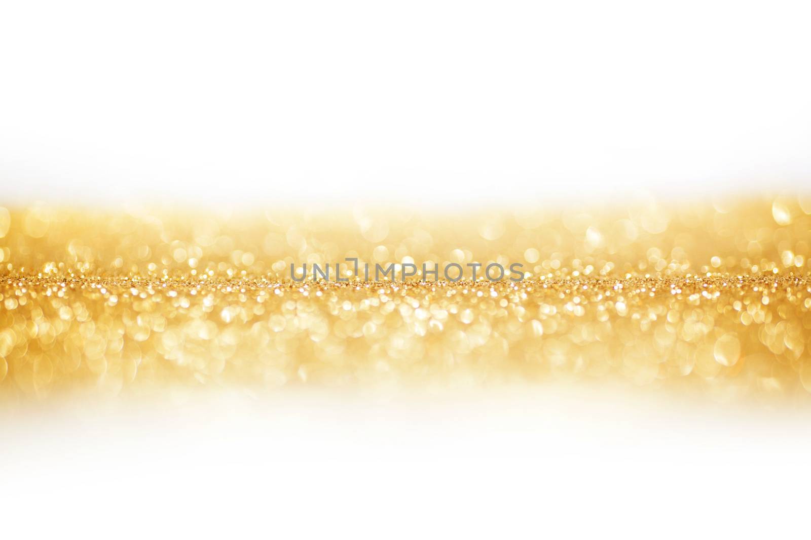 Abstract gold background with white copy space