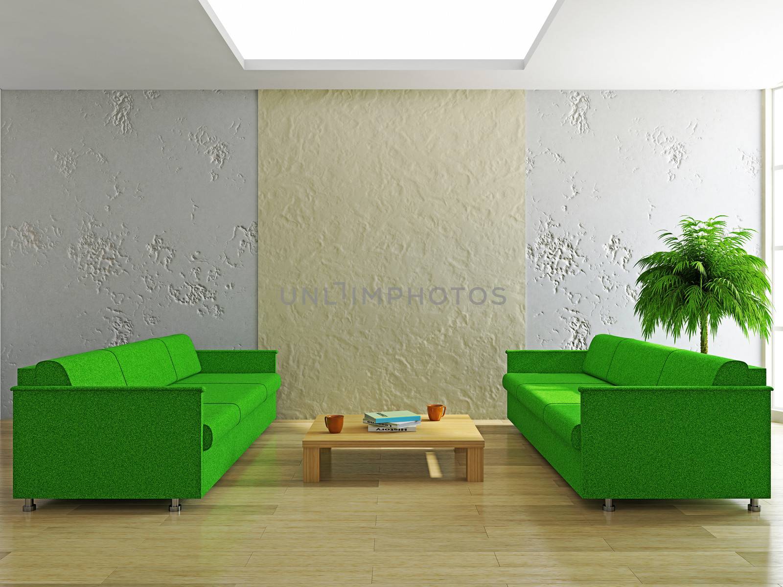 Livingroom with sofas by Astragal
