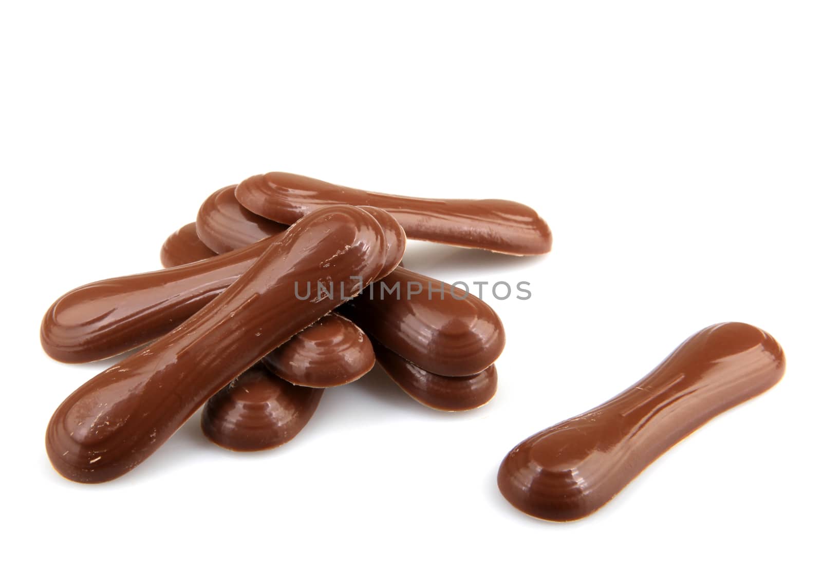 Chocolate Isolated On White