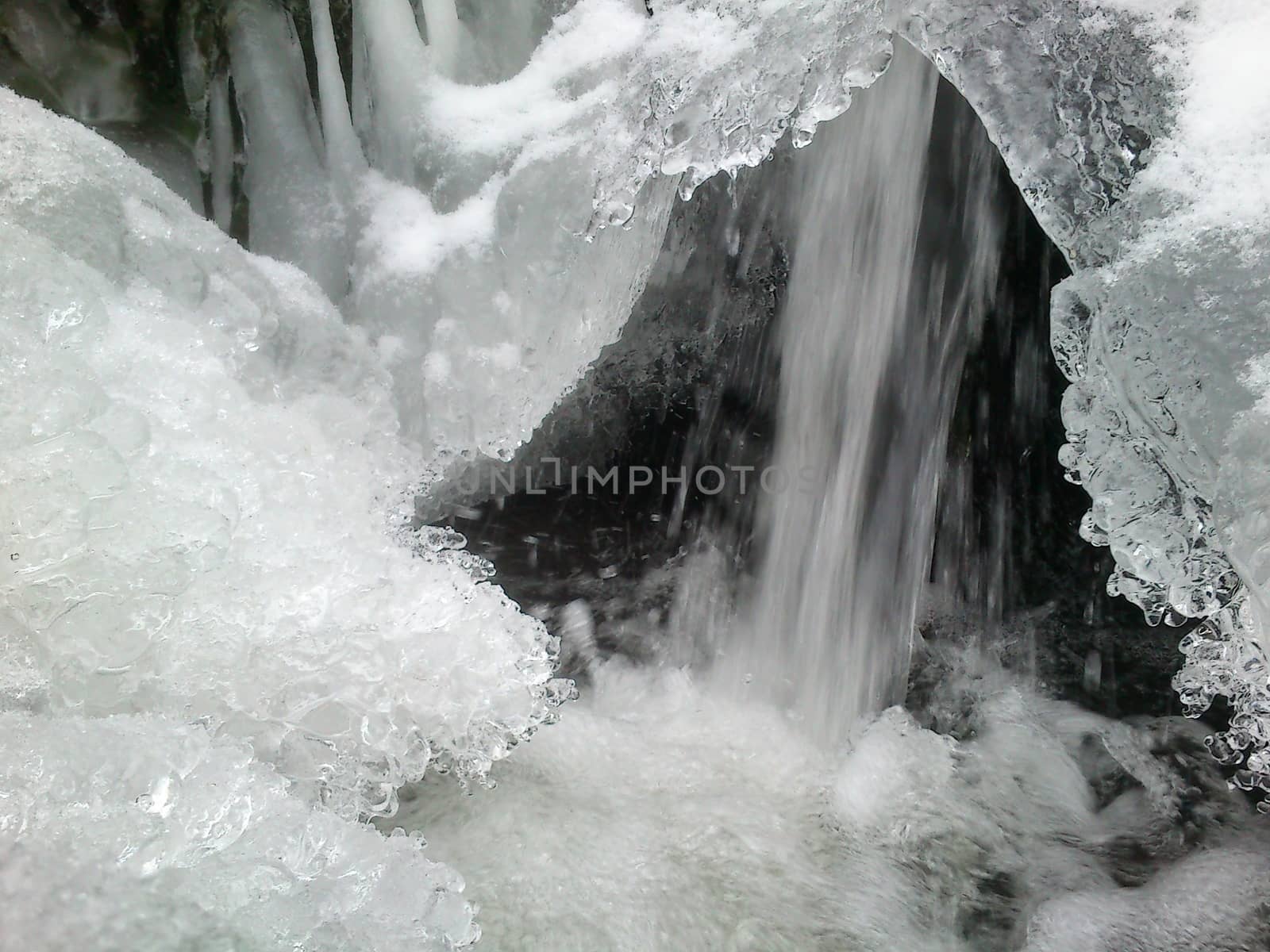 Winter ice scene from bohemian paradise by jakub2k