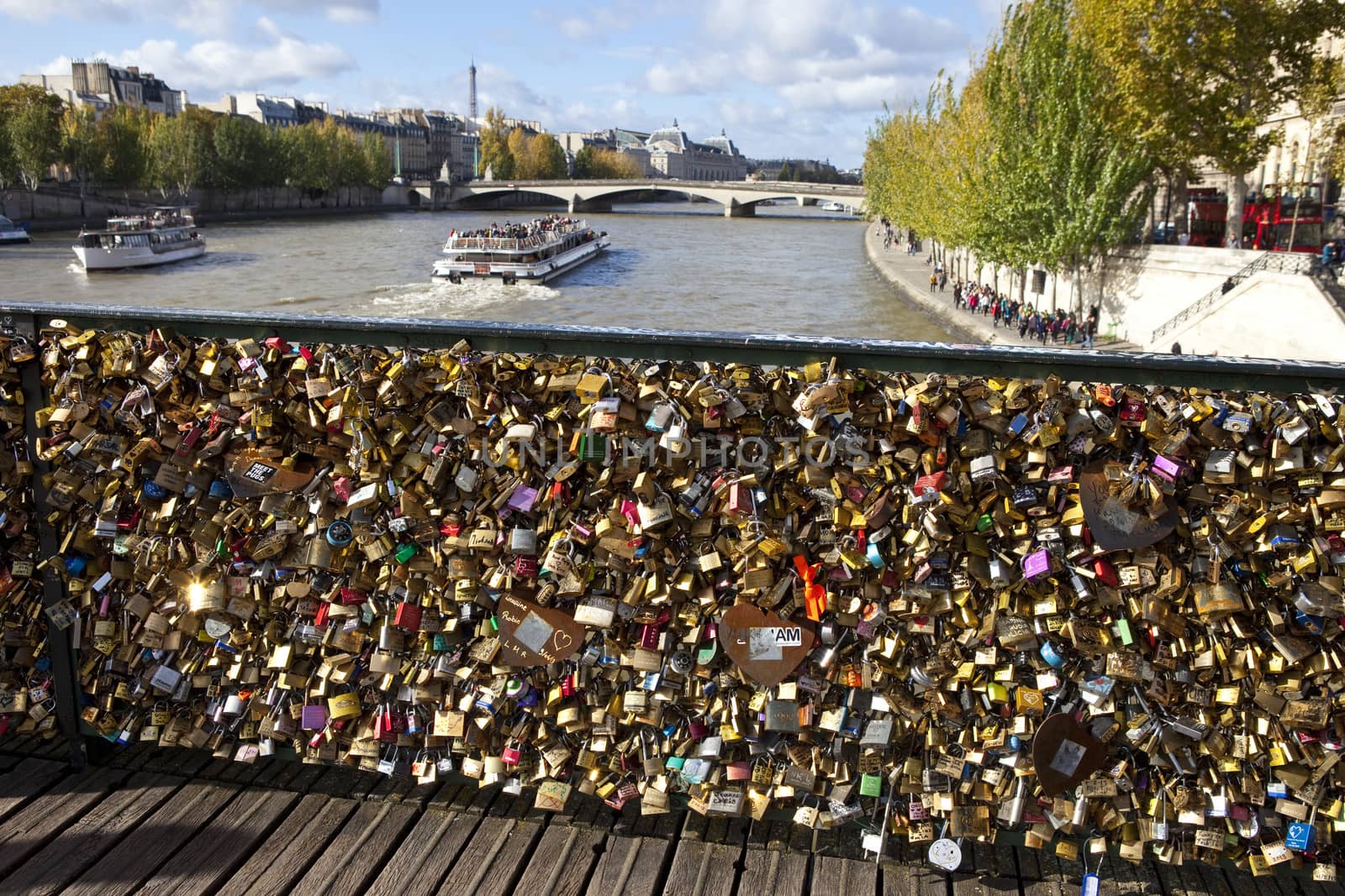 View from Pont des Arts in Paris by chrisdorney