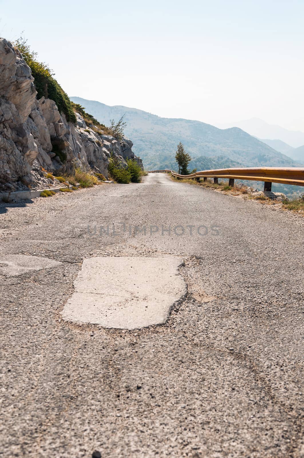 Road in Biokovo mountains by mkos83