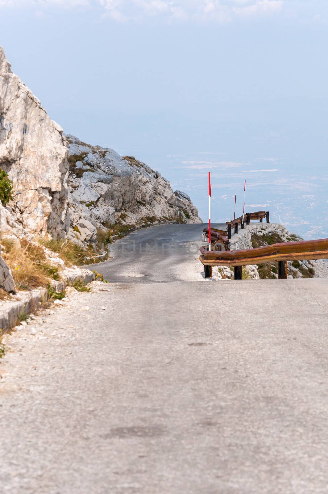 Winding road from sv Jure peak by mkos83