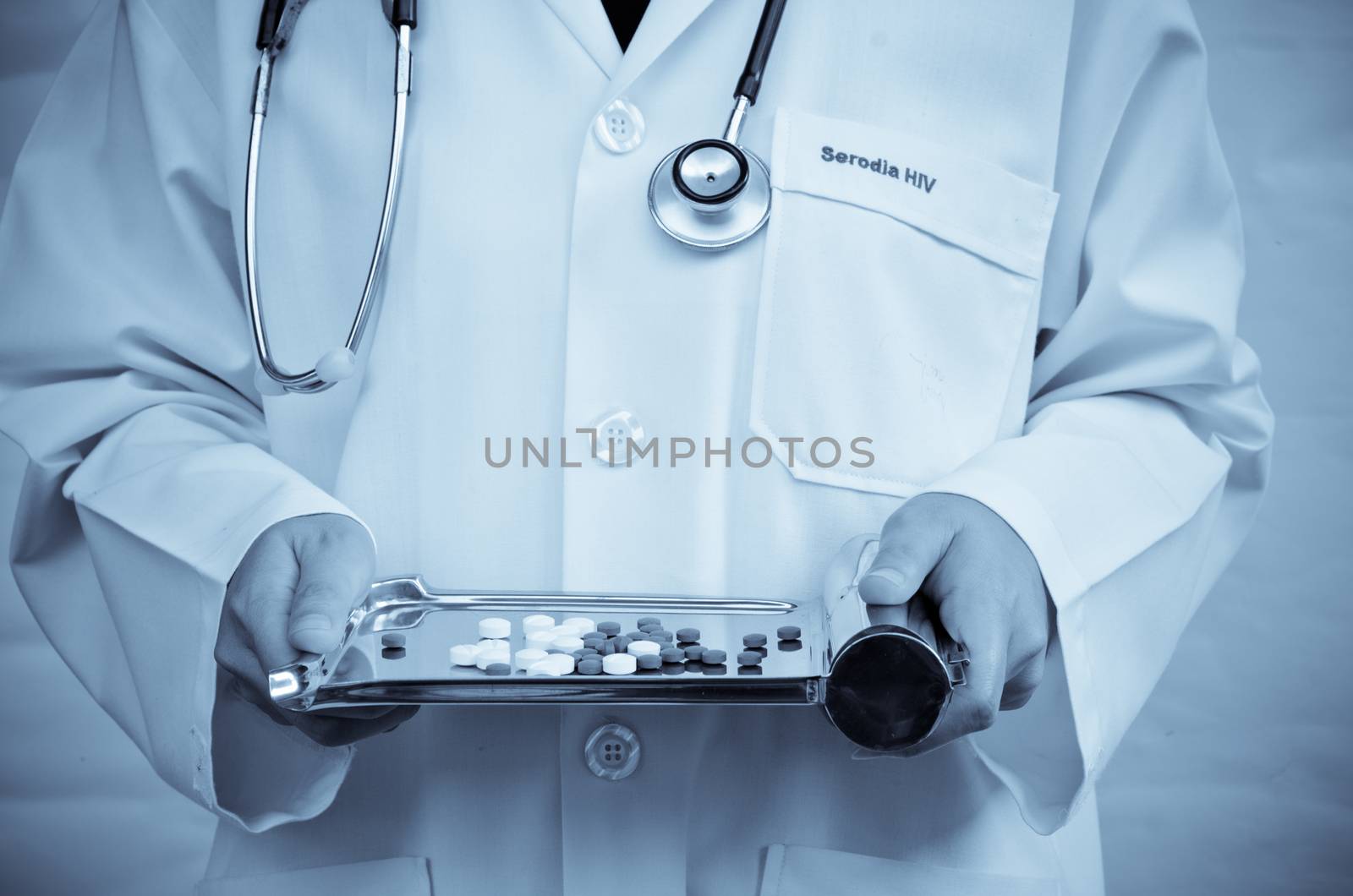 Doctor giving you medical pill