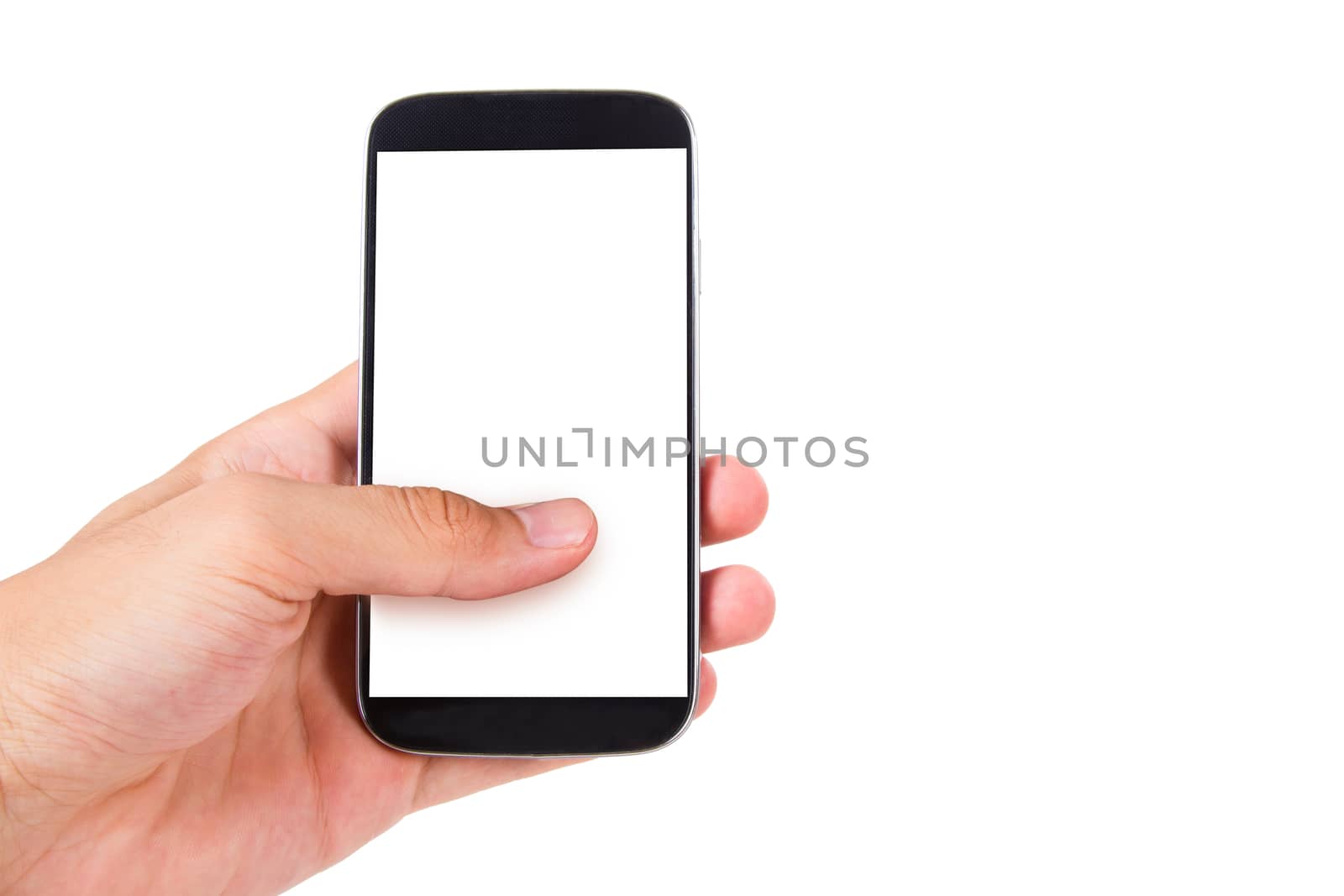 Smart Phone with Blank Screen by niglaynike