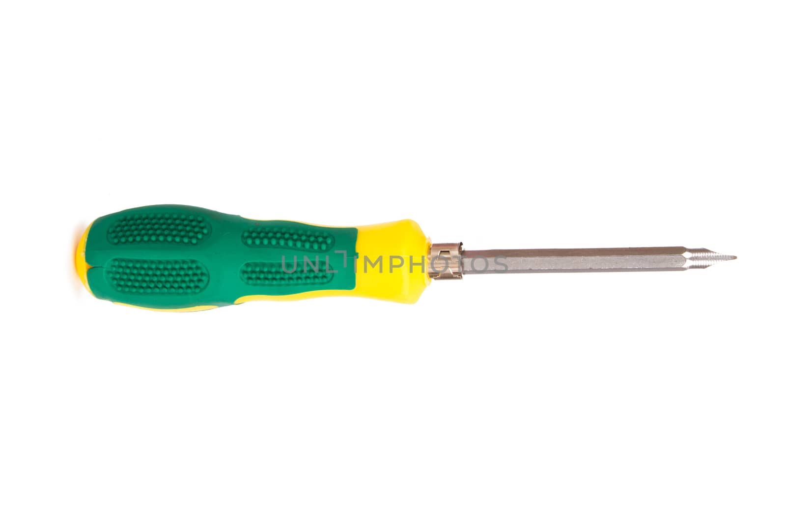 Screwdriver, isolated on white background.
