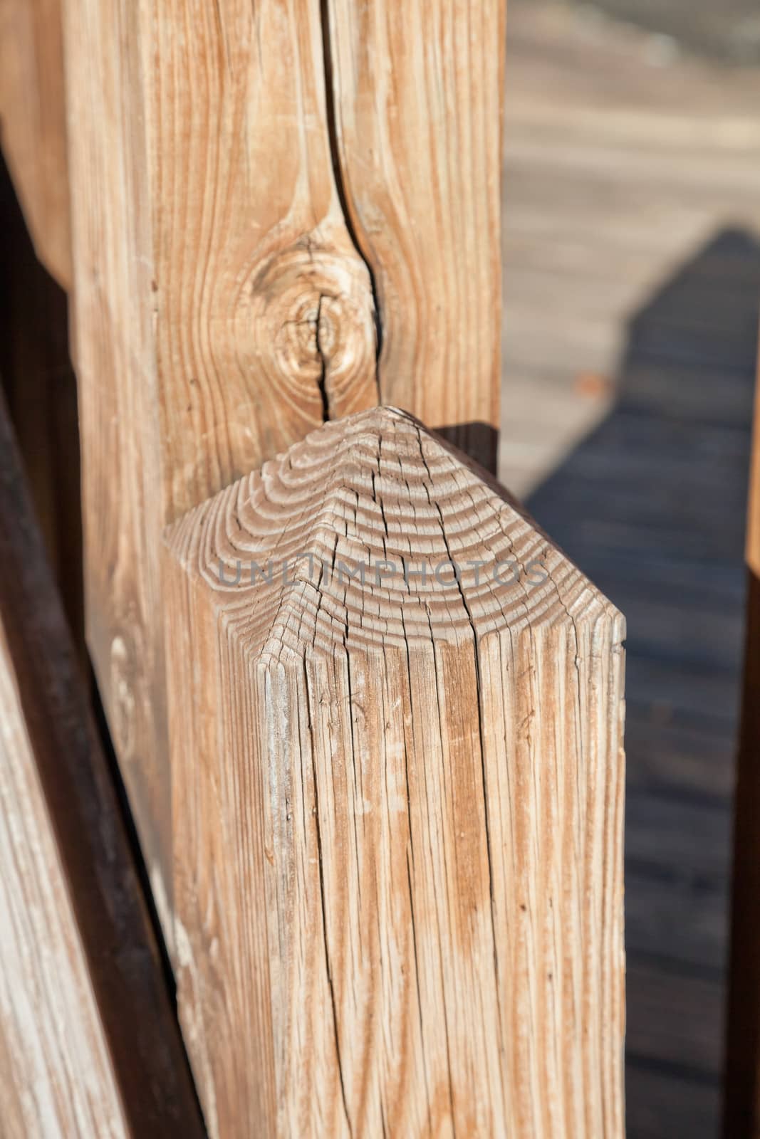 The Old Wooden Fence Detail of Prism