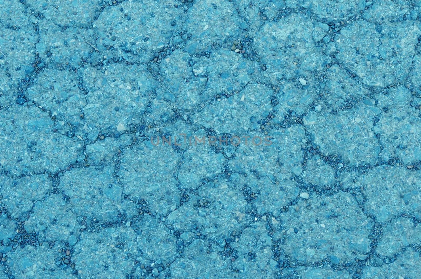 blue art background with shale and sandstone  on sidewalk  , abstract wallpaper