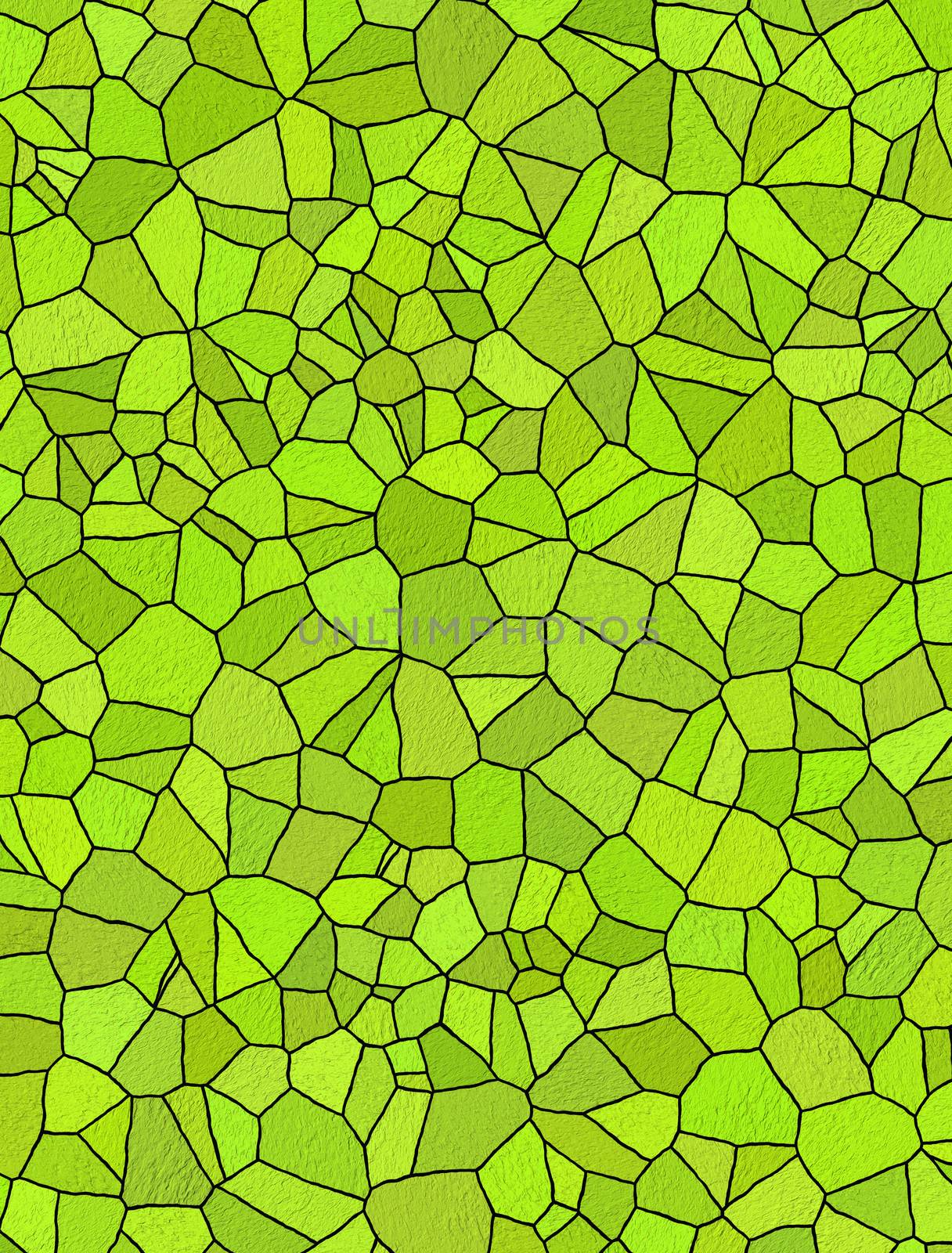 Grunge green mosaic, green background