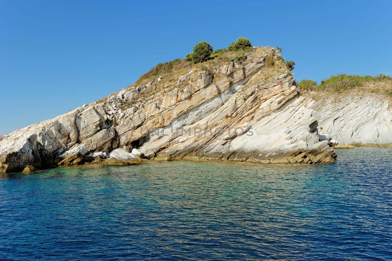 rocky beach at greece , thassos by NagyDodo