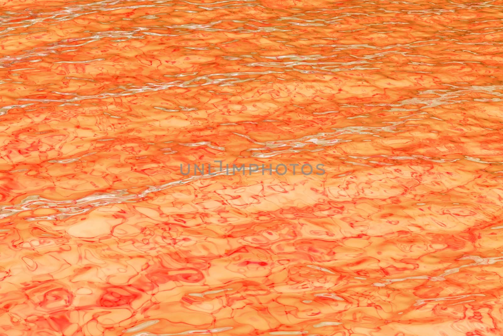 yellow abstract background of wavy water surface