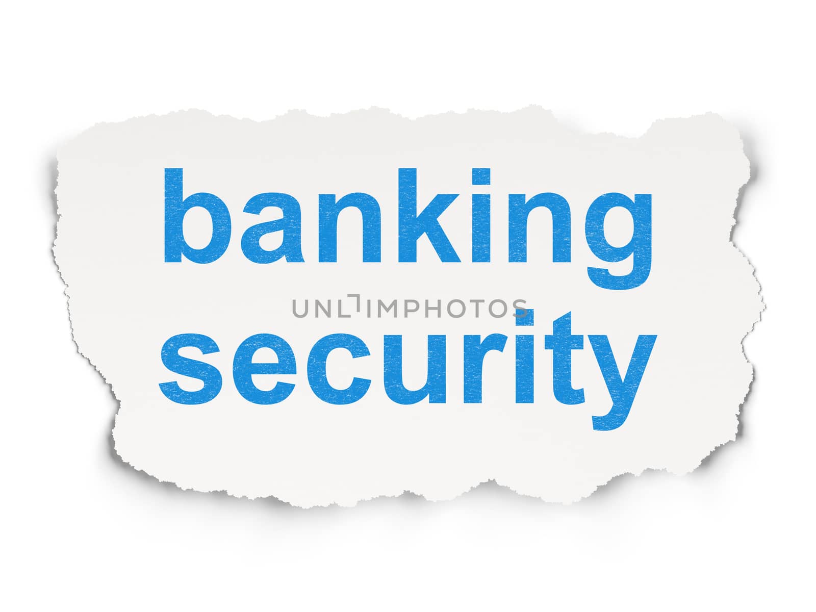 Protection concept: Banking Security on Paper background by maxkabakov