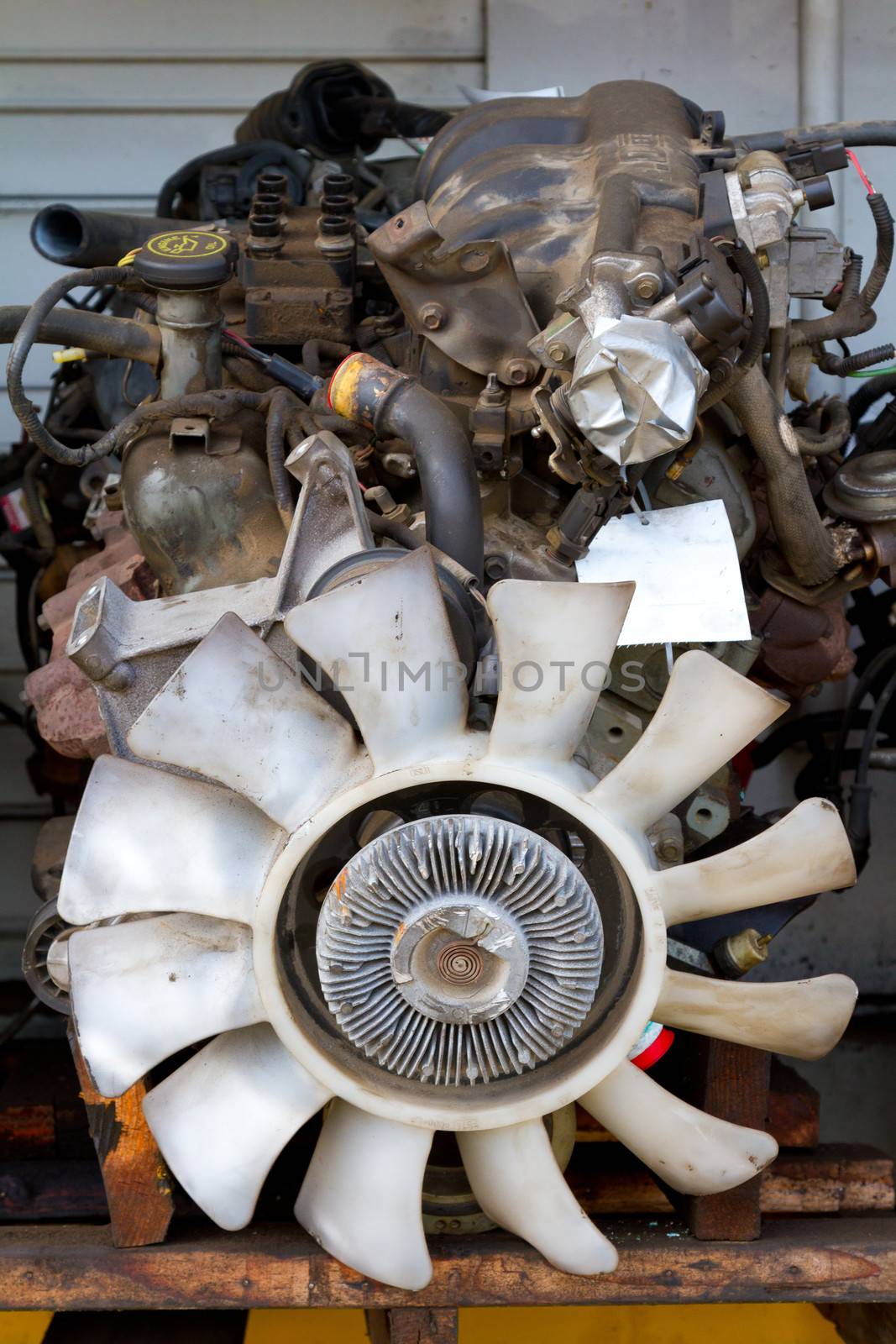 Auto Salvage Repair Engine Blocks by joshuaraineyphotography