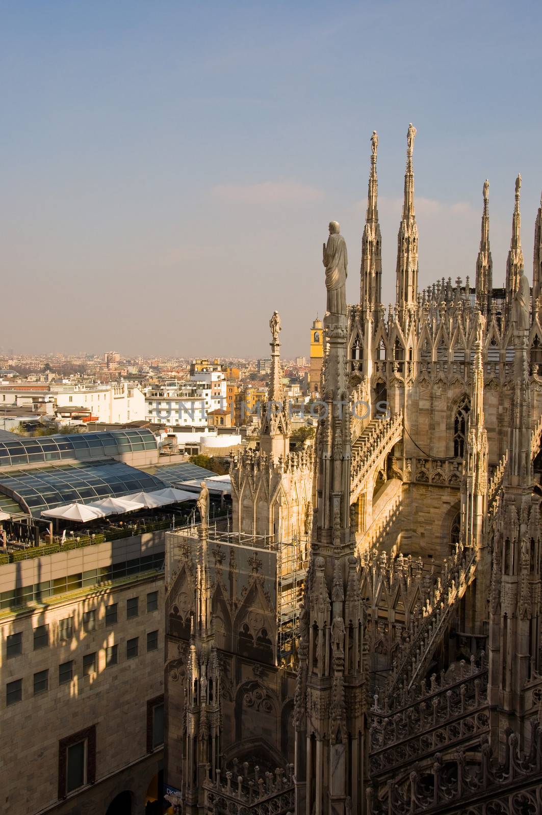 view of Milan Cathedral