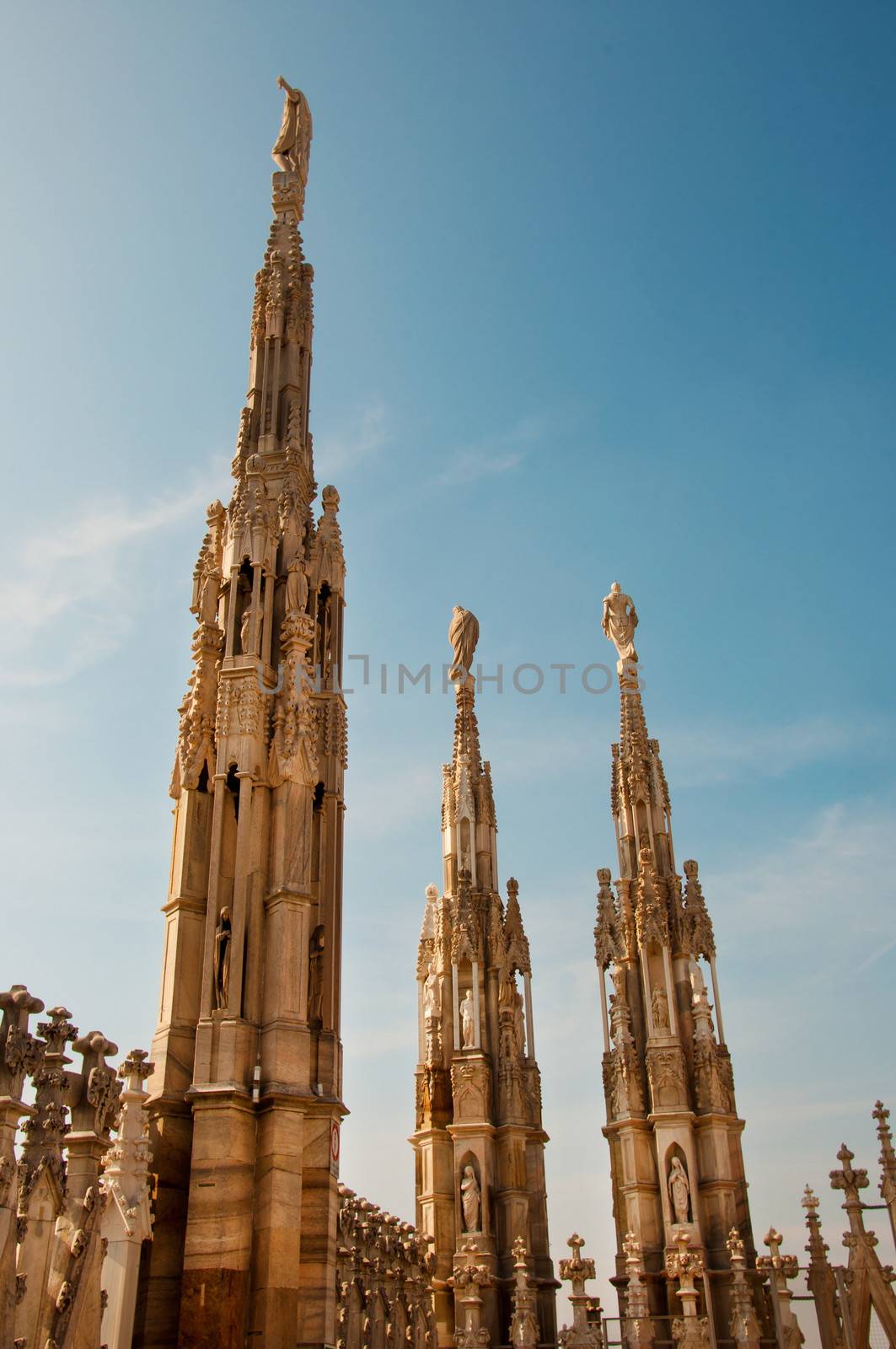 view of Milan Cathedral