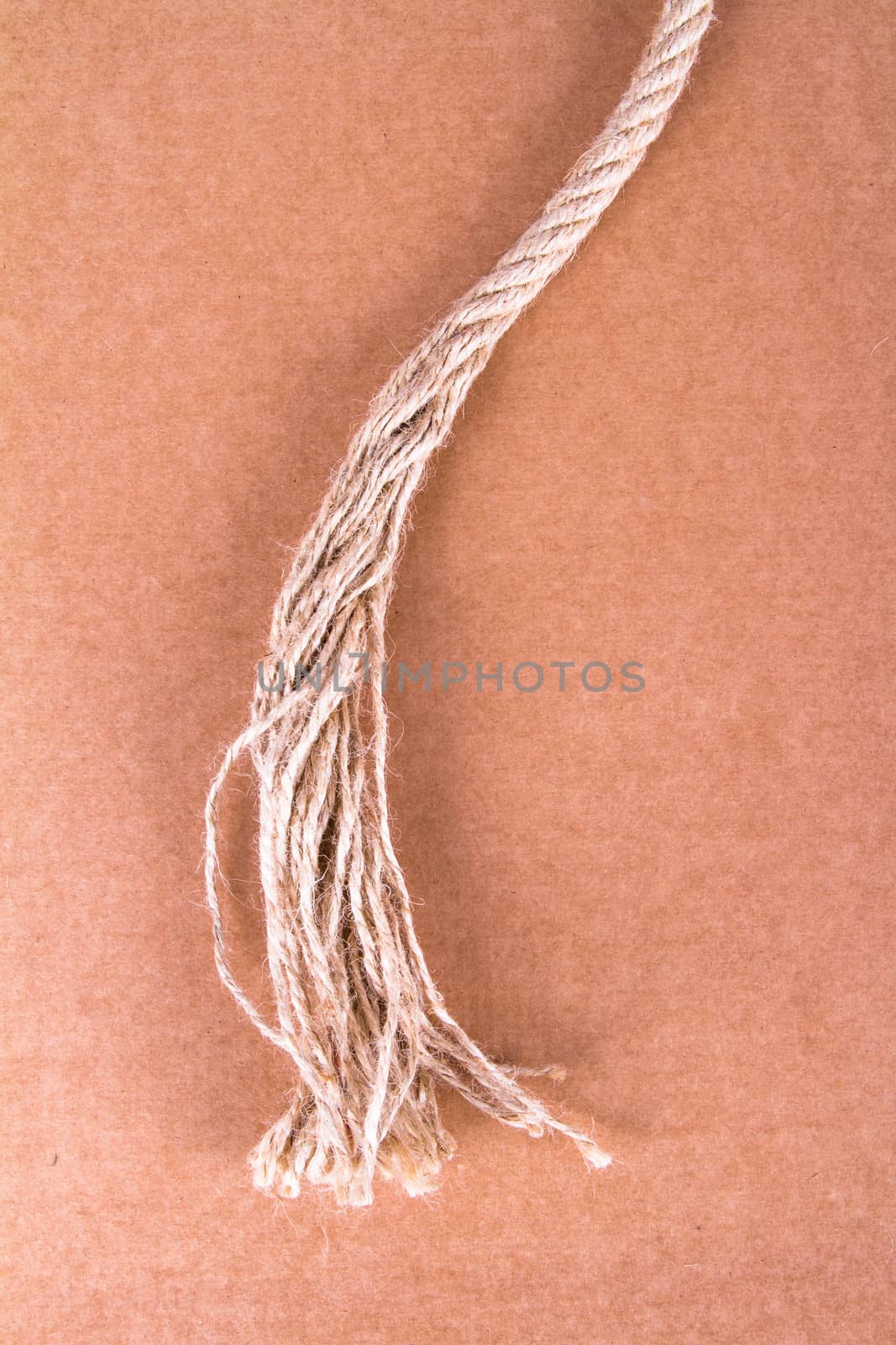 Close up shot of rope.
