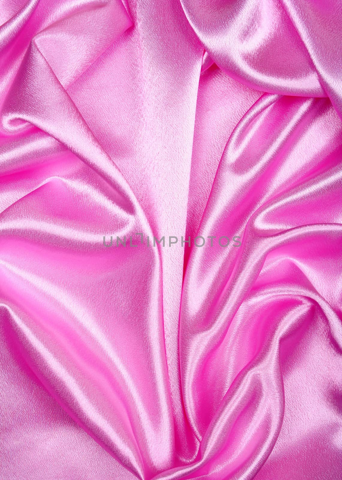 Smooth elegant pink silk can use as background 