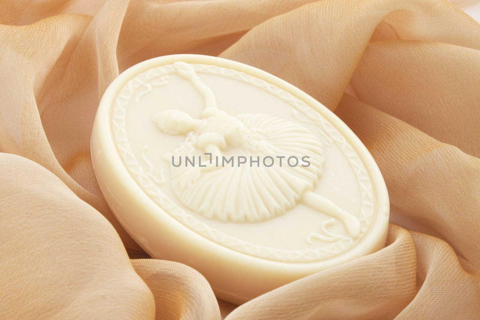 Soap with the image of the dancing ballerina