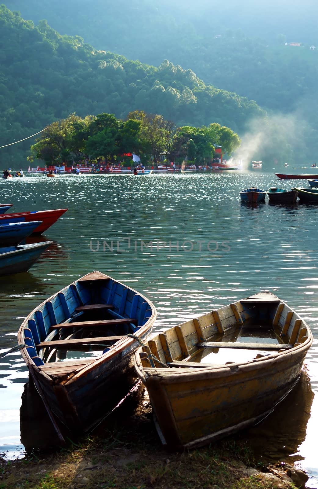 Pokhara Nepal Fewa Lake