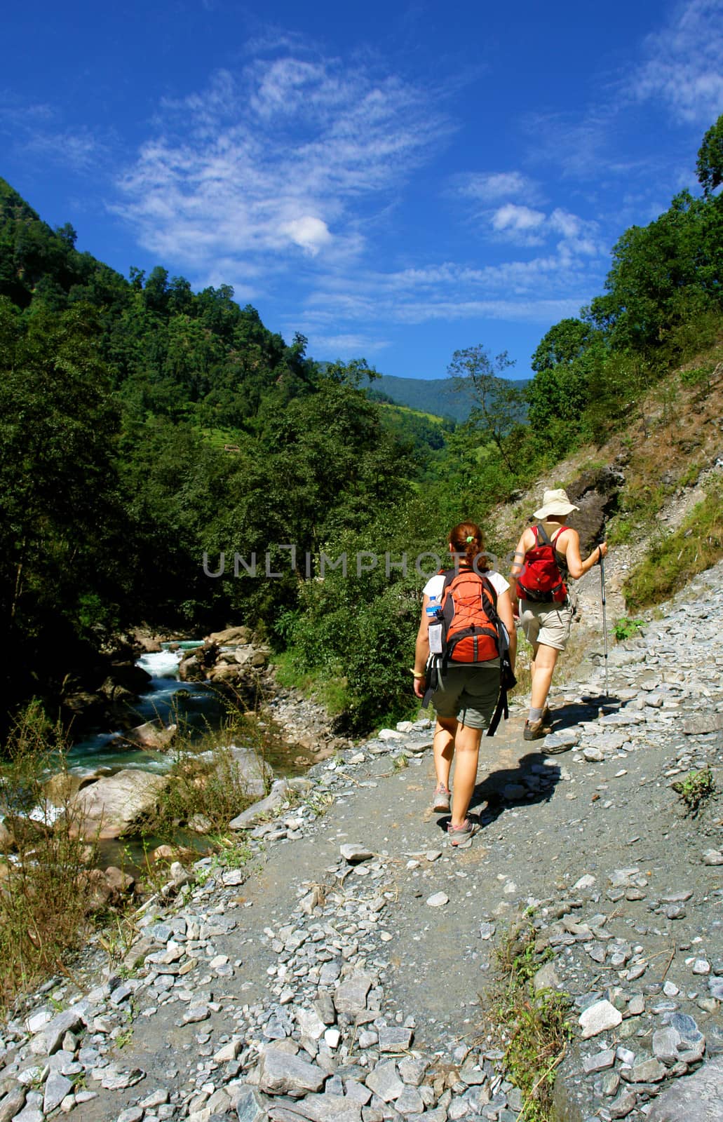 Trekking in Nepal, Annapurna base camp circuit         