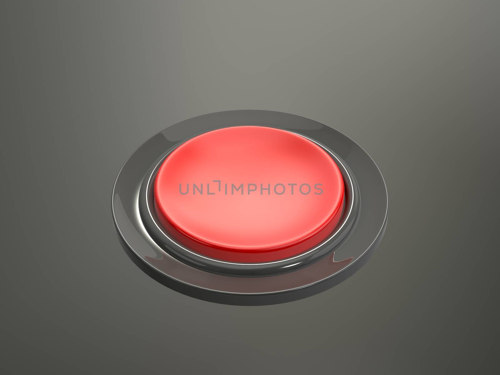 Red Pressed Button by niglaynike