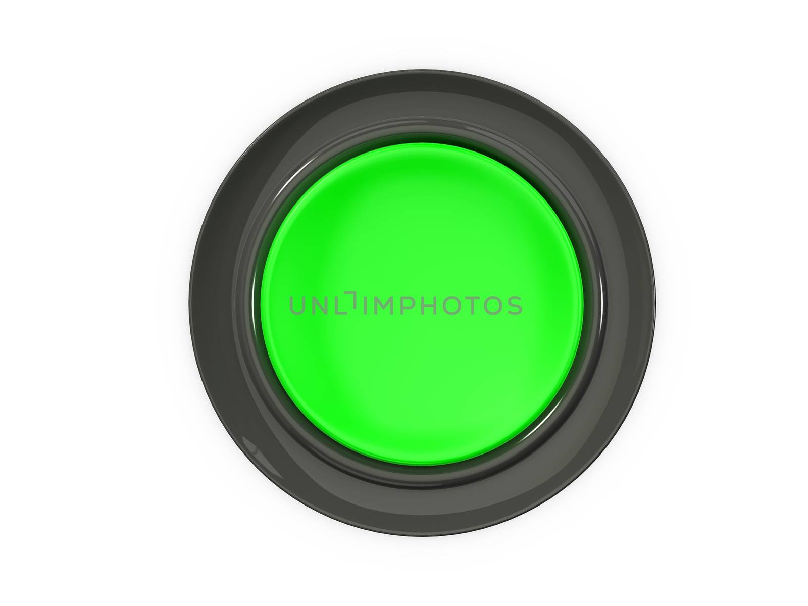 Top View of Green Button by niglaynike