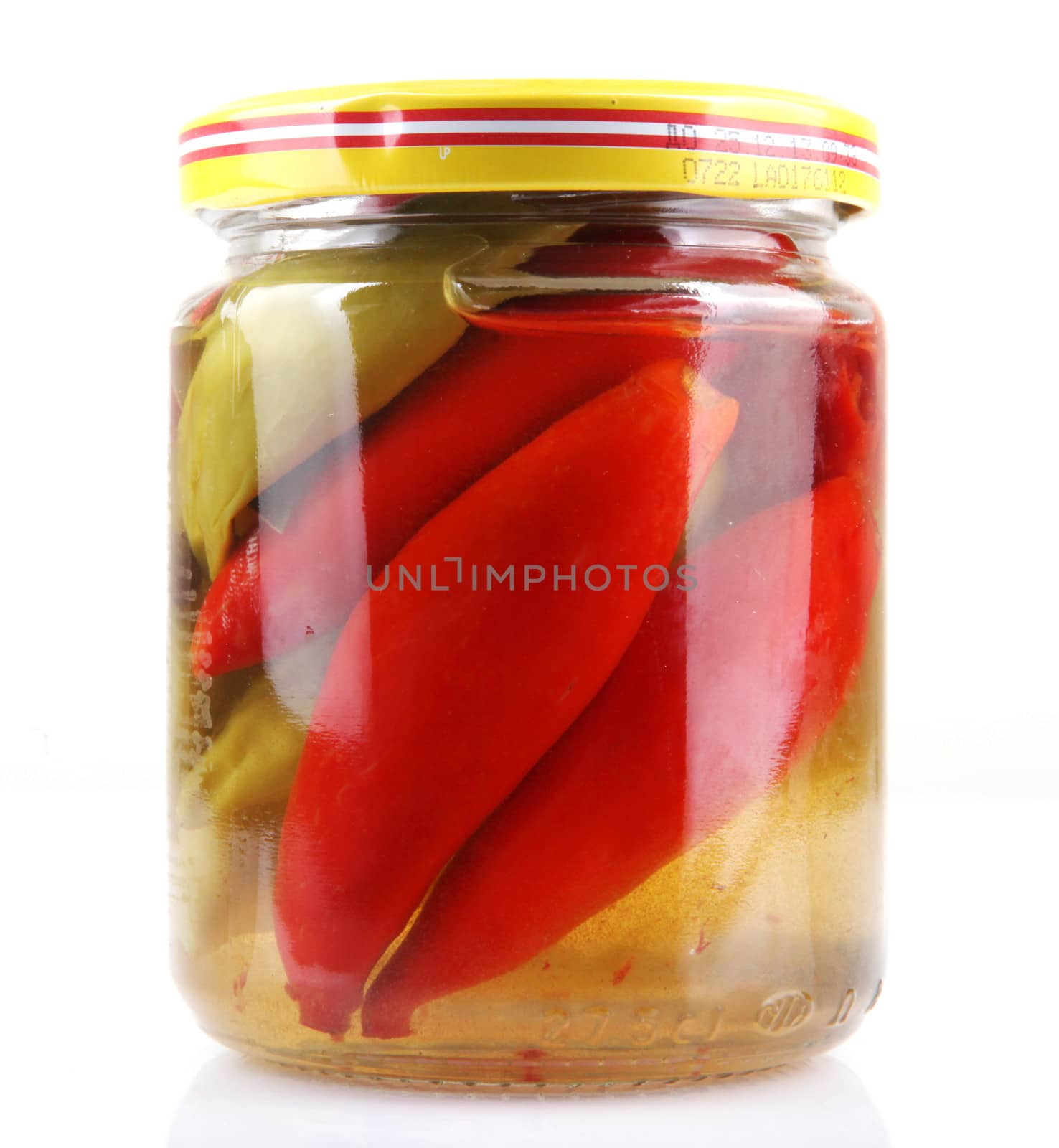 Pickles Isolated On White Background