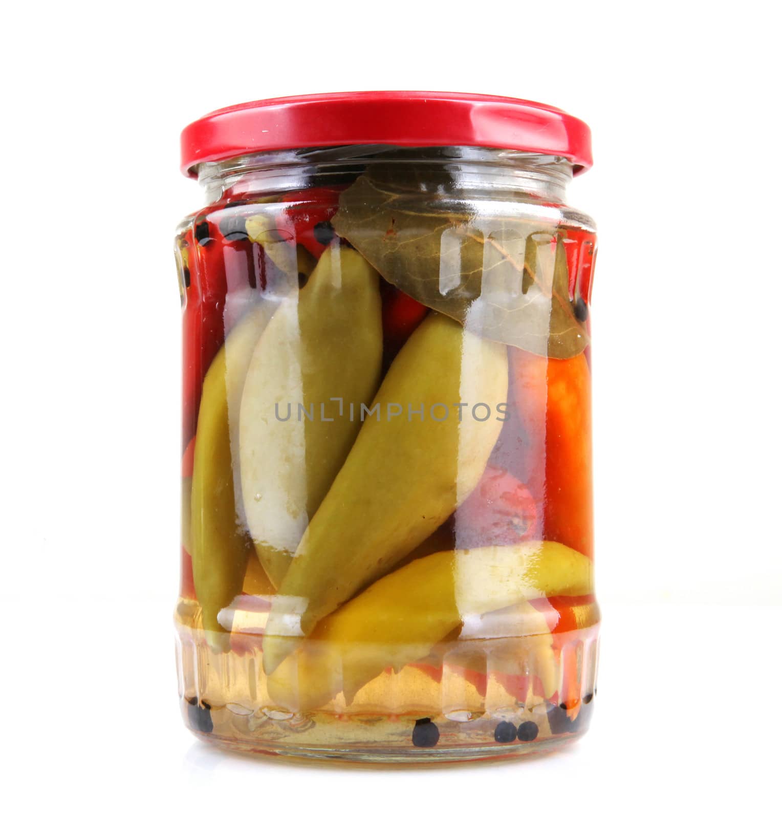 Pickles Isolated On White Background