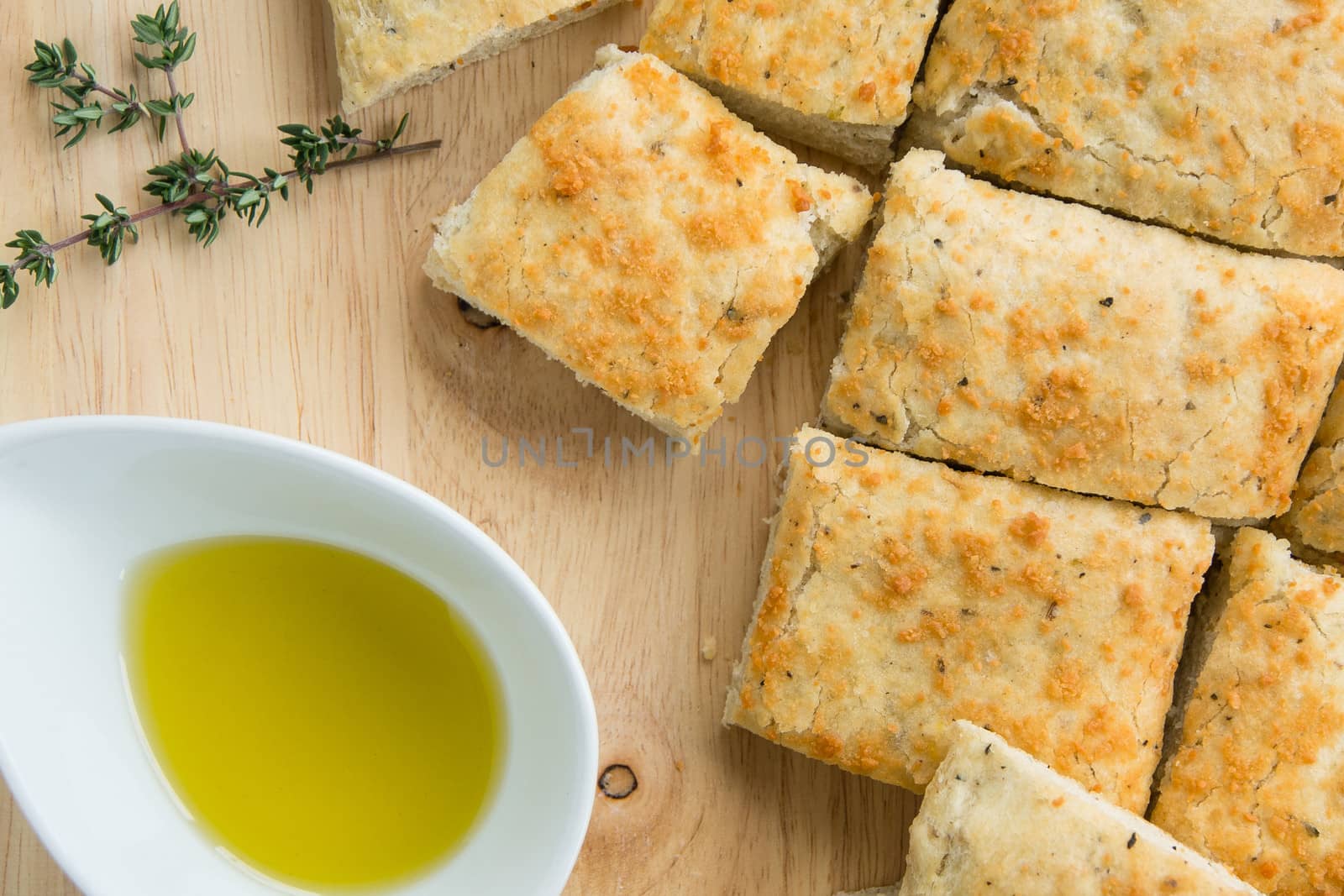 focaccia bread by Talanis