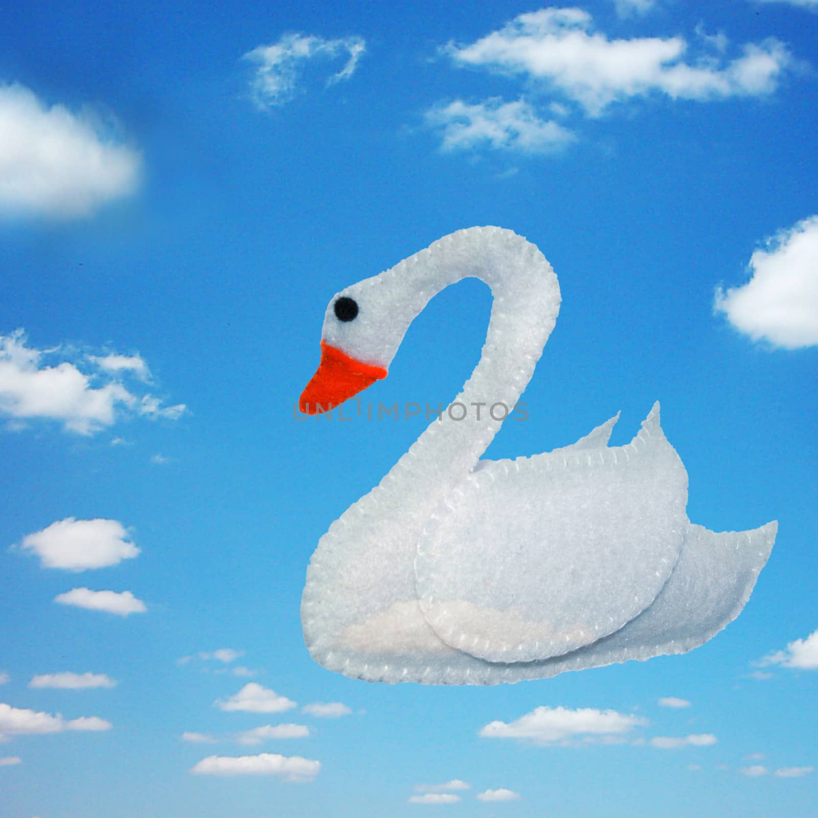 Swan in the sky - kids toys