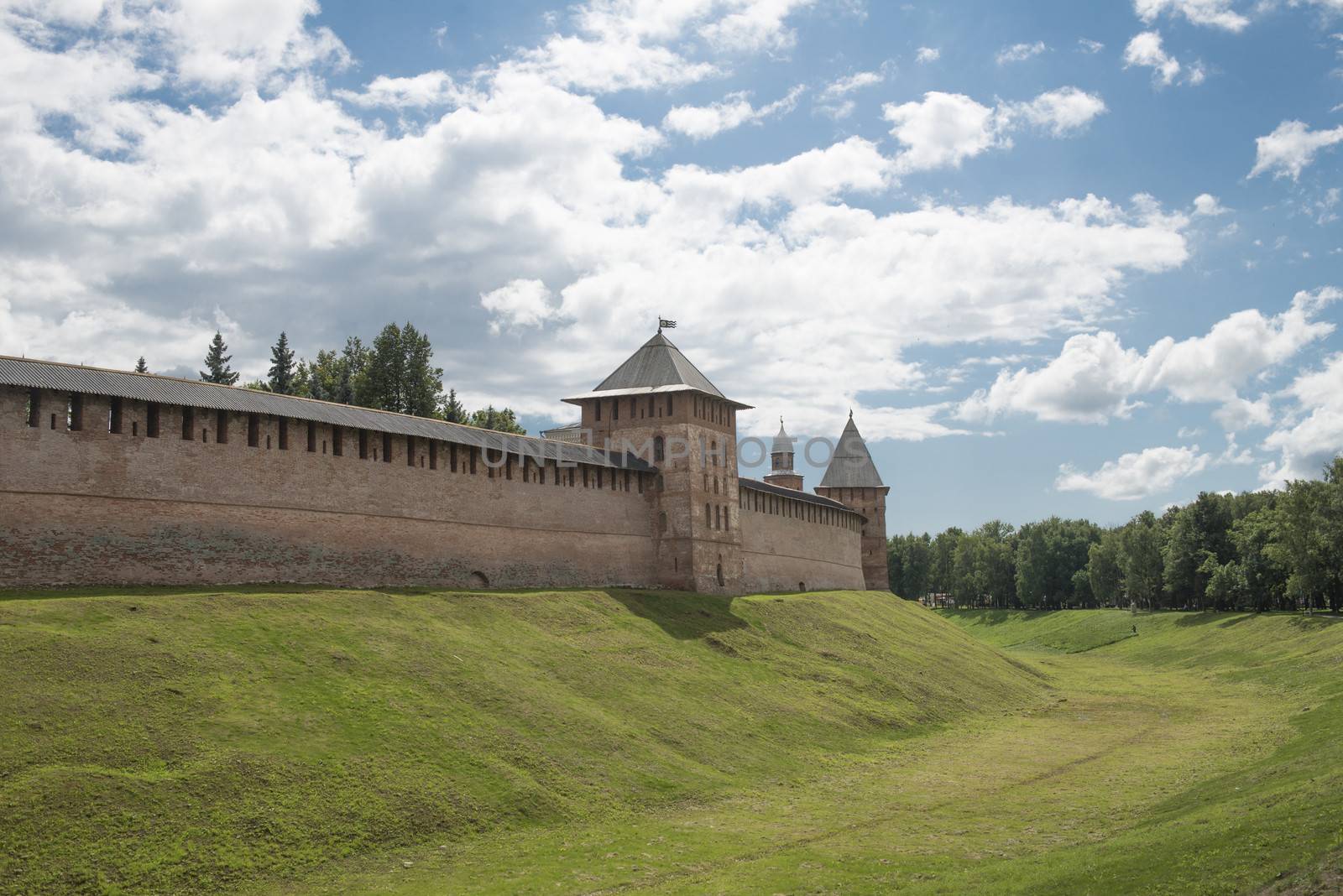 Ancient fortress Novgorod by Alenmax