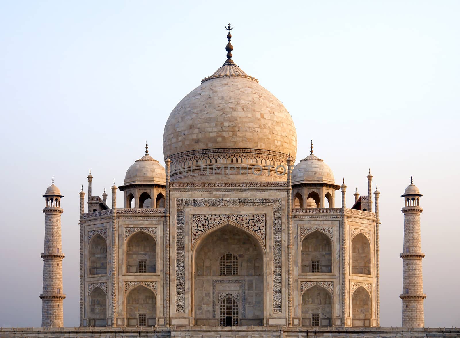 Overview of the Taj Mahal, Agra, India