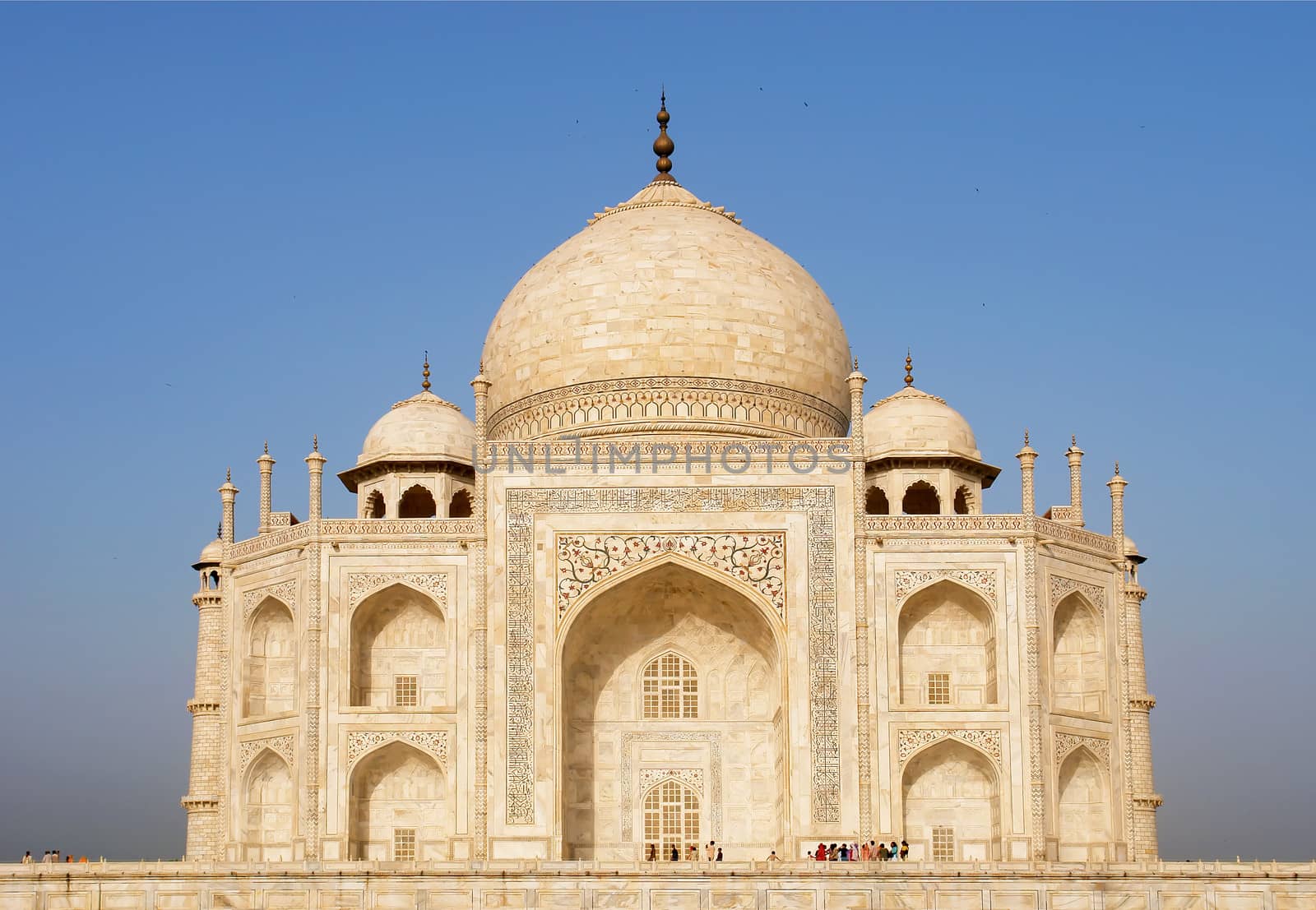 Overview of the Taj Mahal, Agra, India