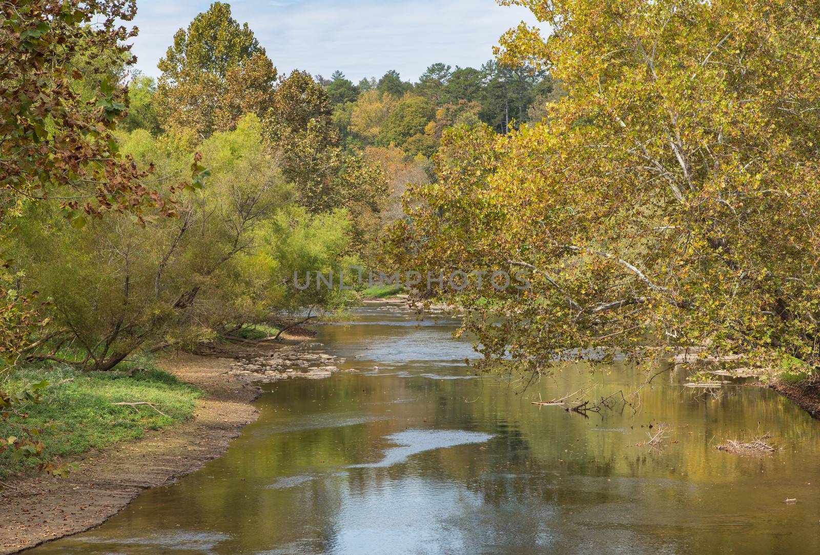 This is the Valley River which runs through the town of Murphy and empties into the Hiwassee River.