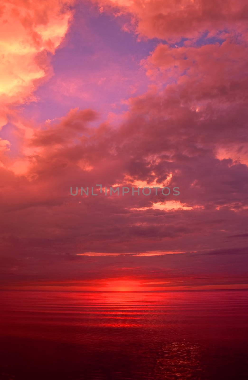 Michigan Upper Peninsula Sunset by Wirepec