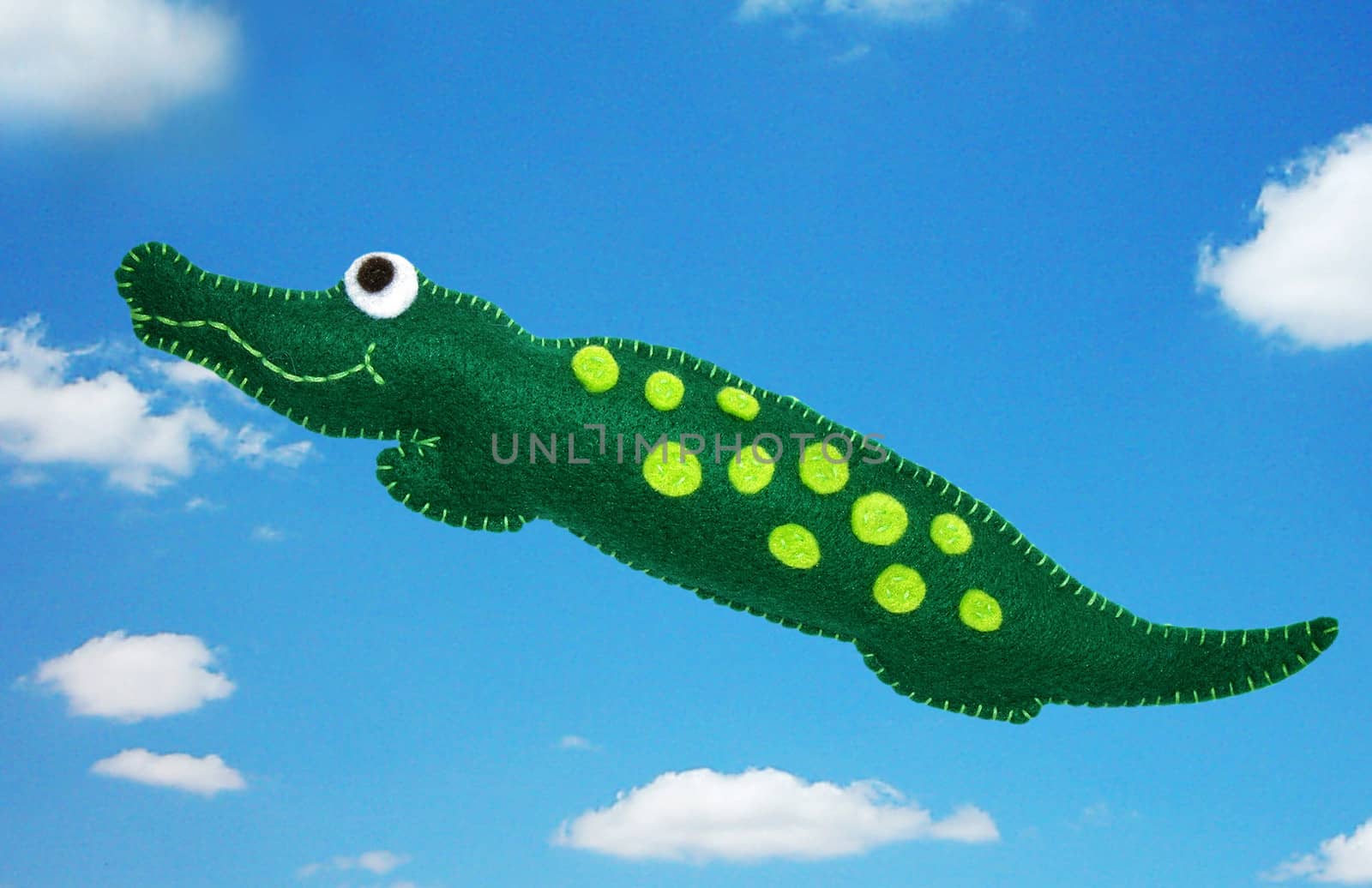 Crocodile in the sky - kids toys