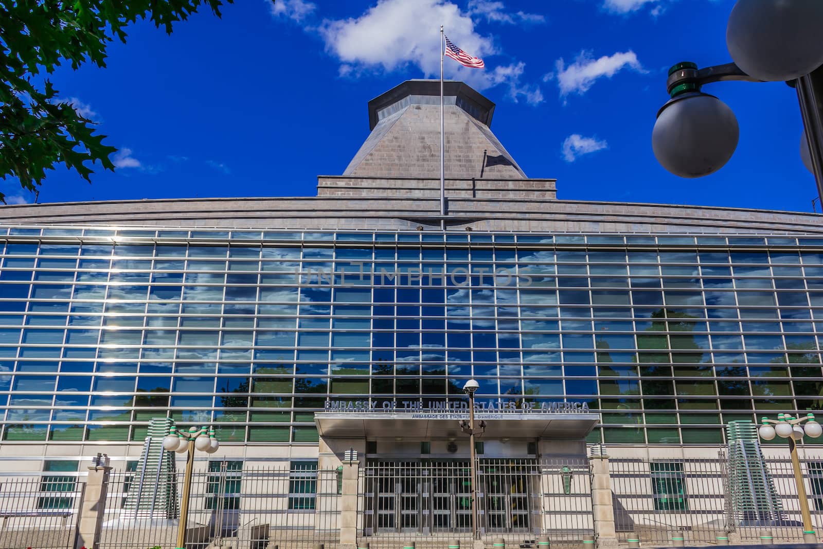 Embassy of the United States, Ottawa by petkolophoto