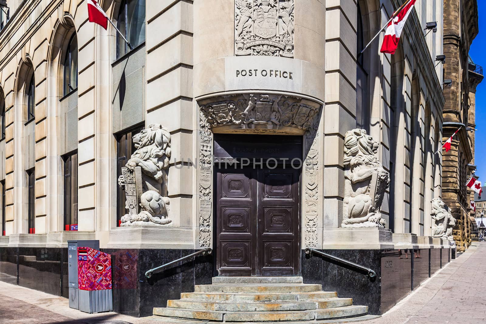  Front of the Post Office Building in Ottawa, Ontario, Canada