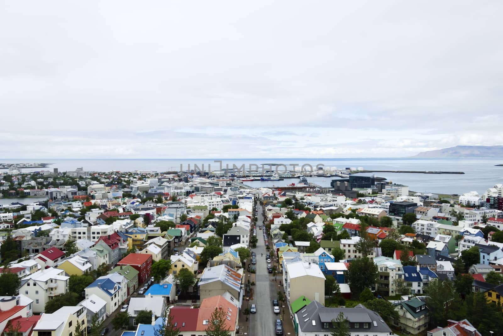 Downtown Reykjavik, Iceland by Tetyana