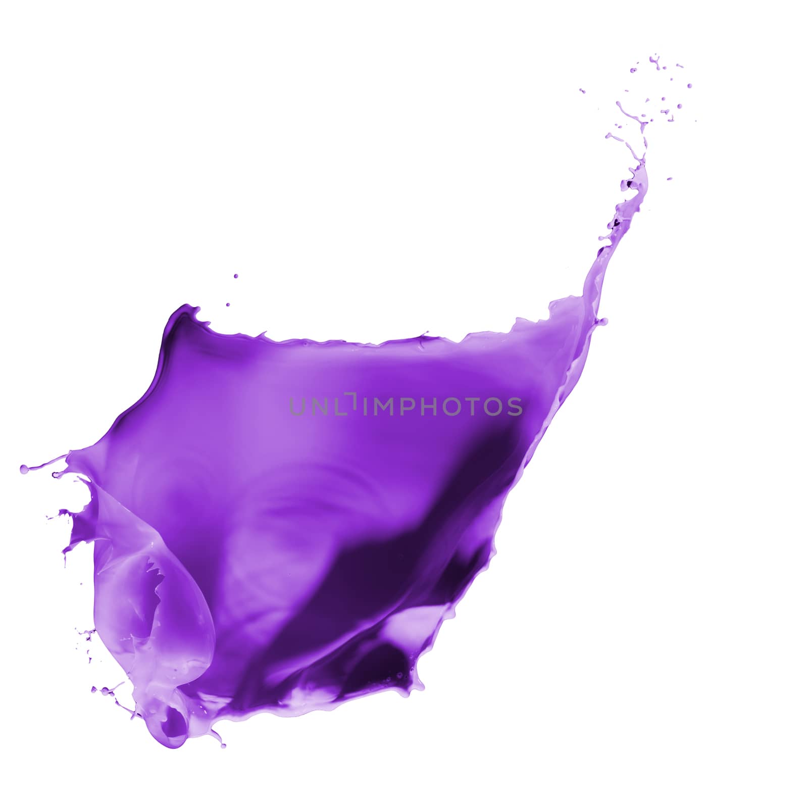 purple paint splash by adam121