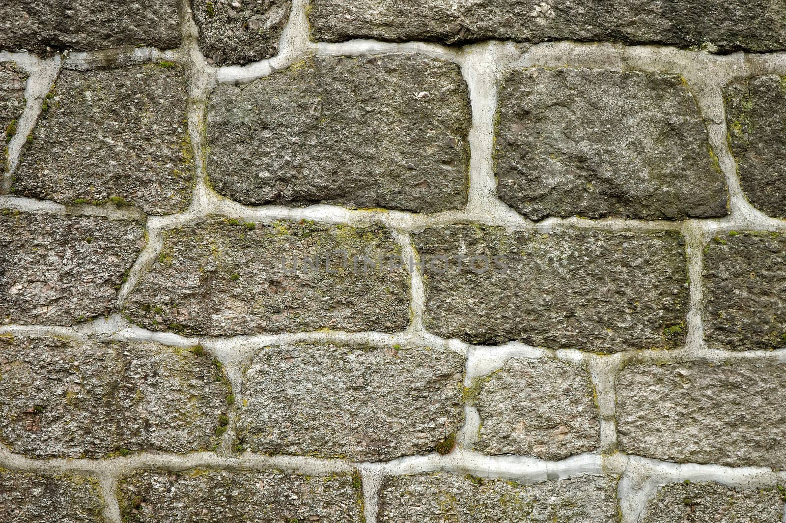 Wall made of big stones