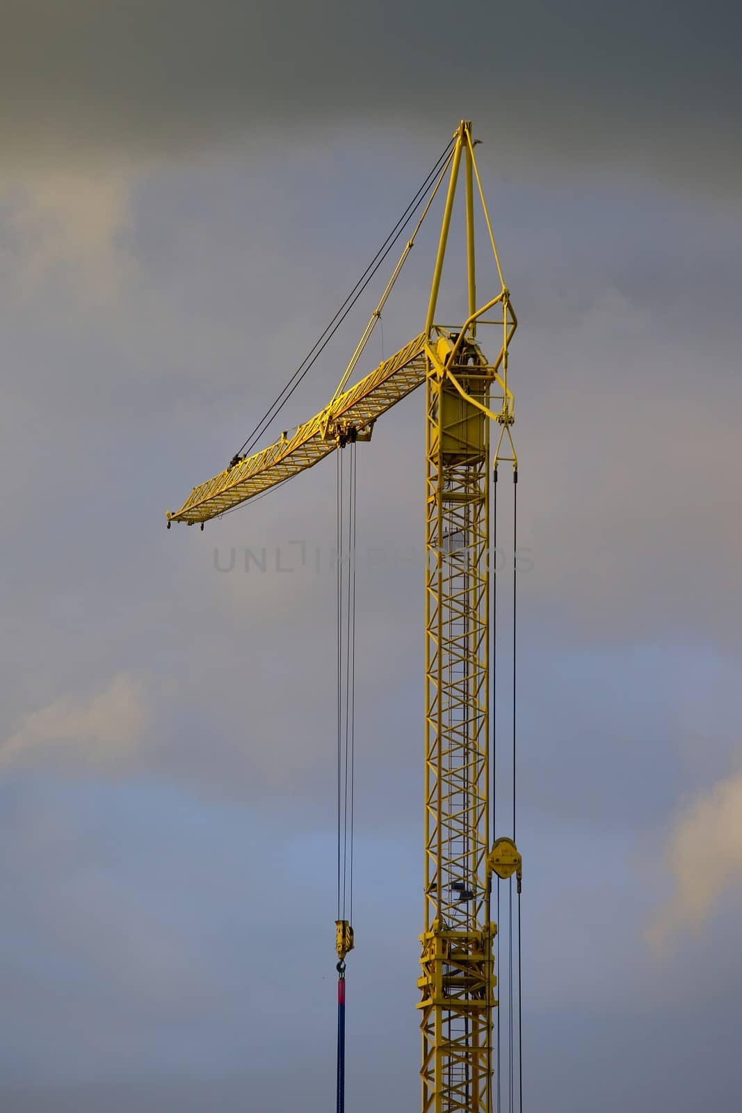 Construction Crane by Gudella