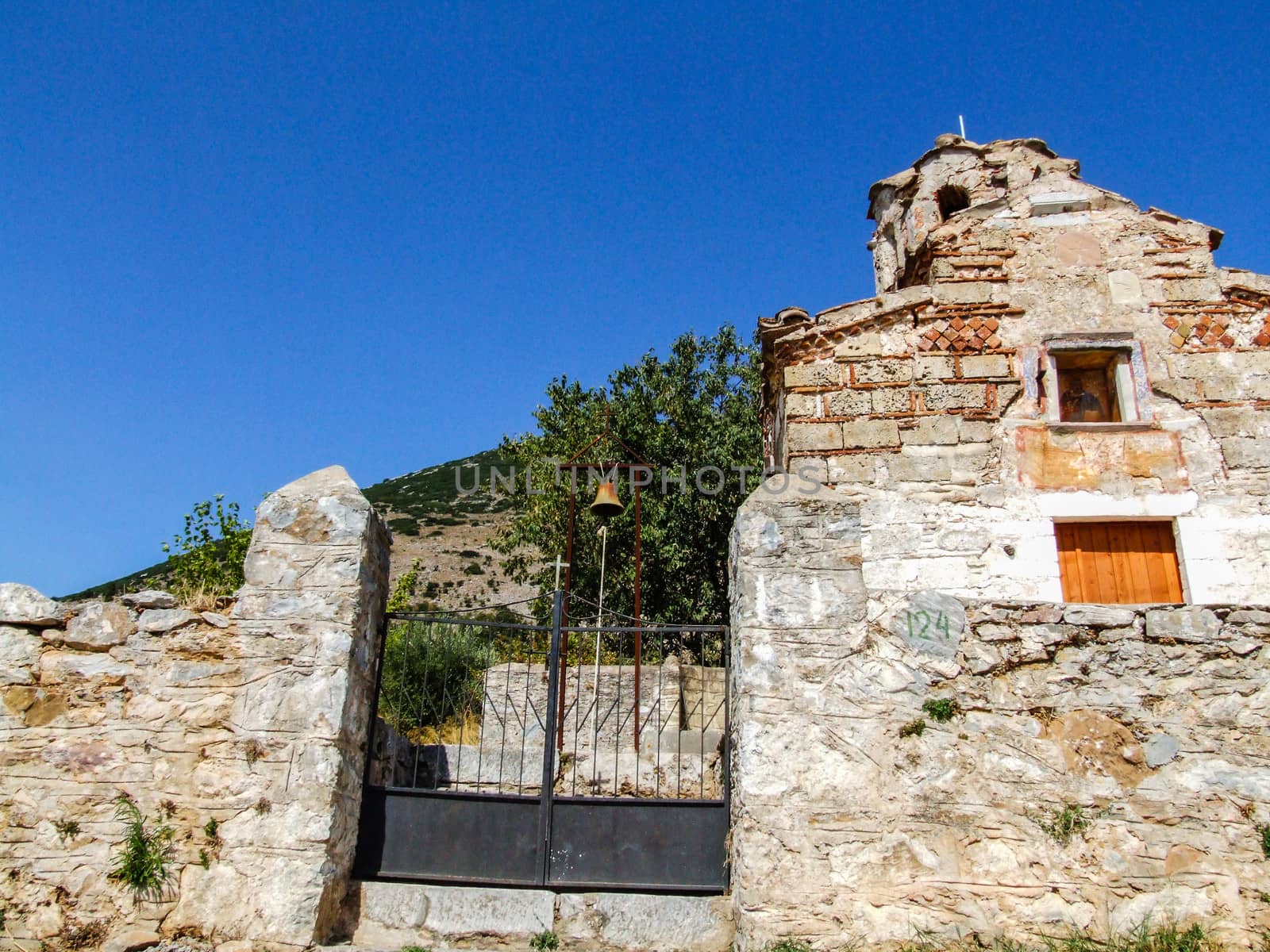 An Orthodox Church at the mountain