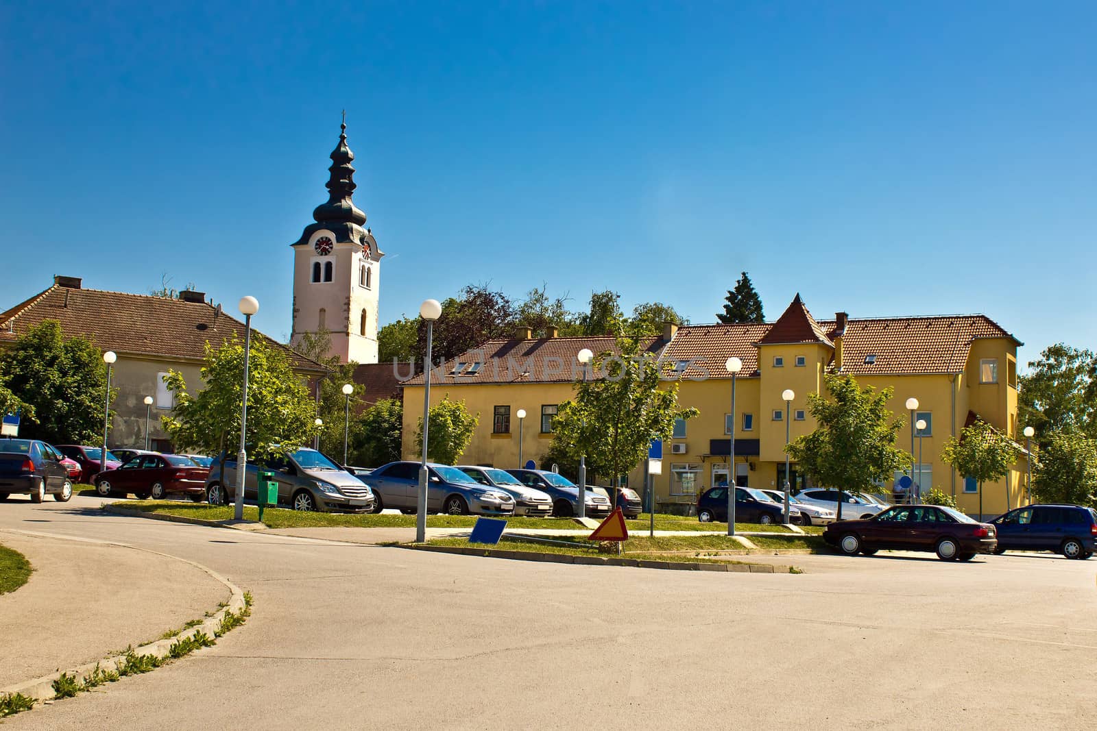 Town of Vrbovec in Croatia by xbrchx