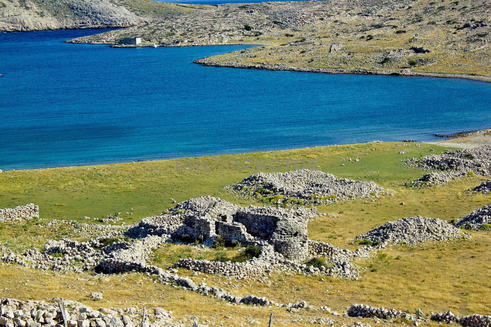 Historic church ruins , Island of Krk by xbrchx