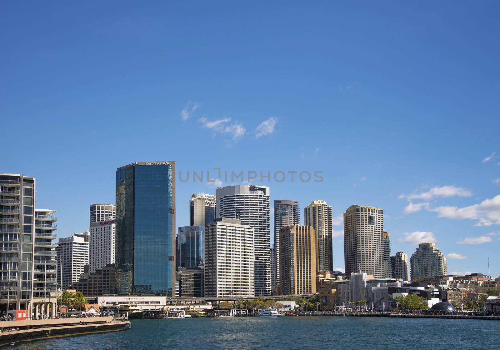 circular quay in central sydney australia by jackmalipan