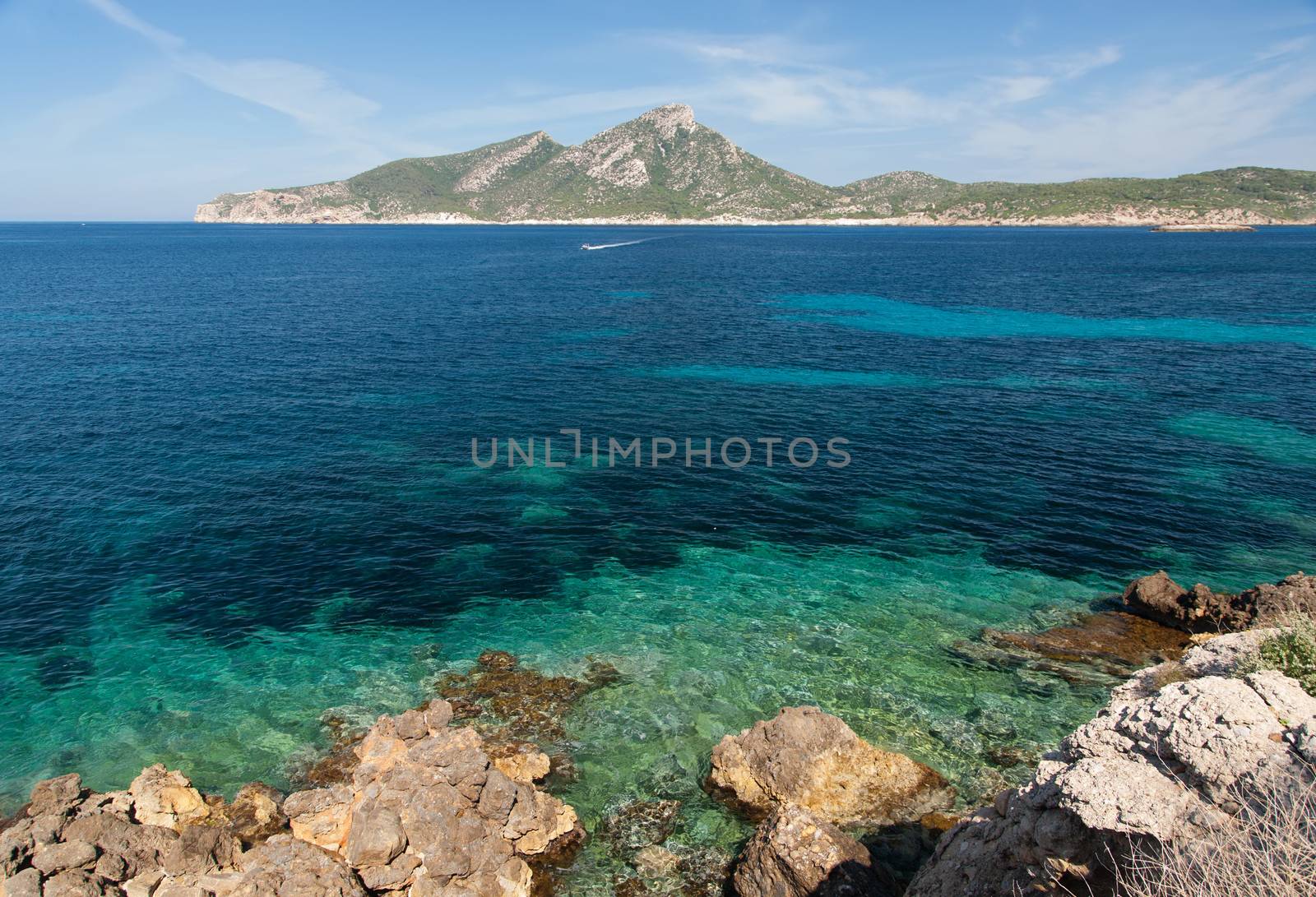 Mallorca island Spain Mediterranean view