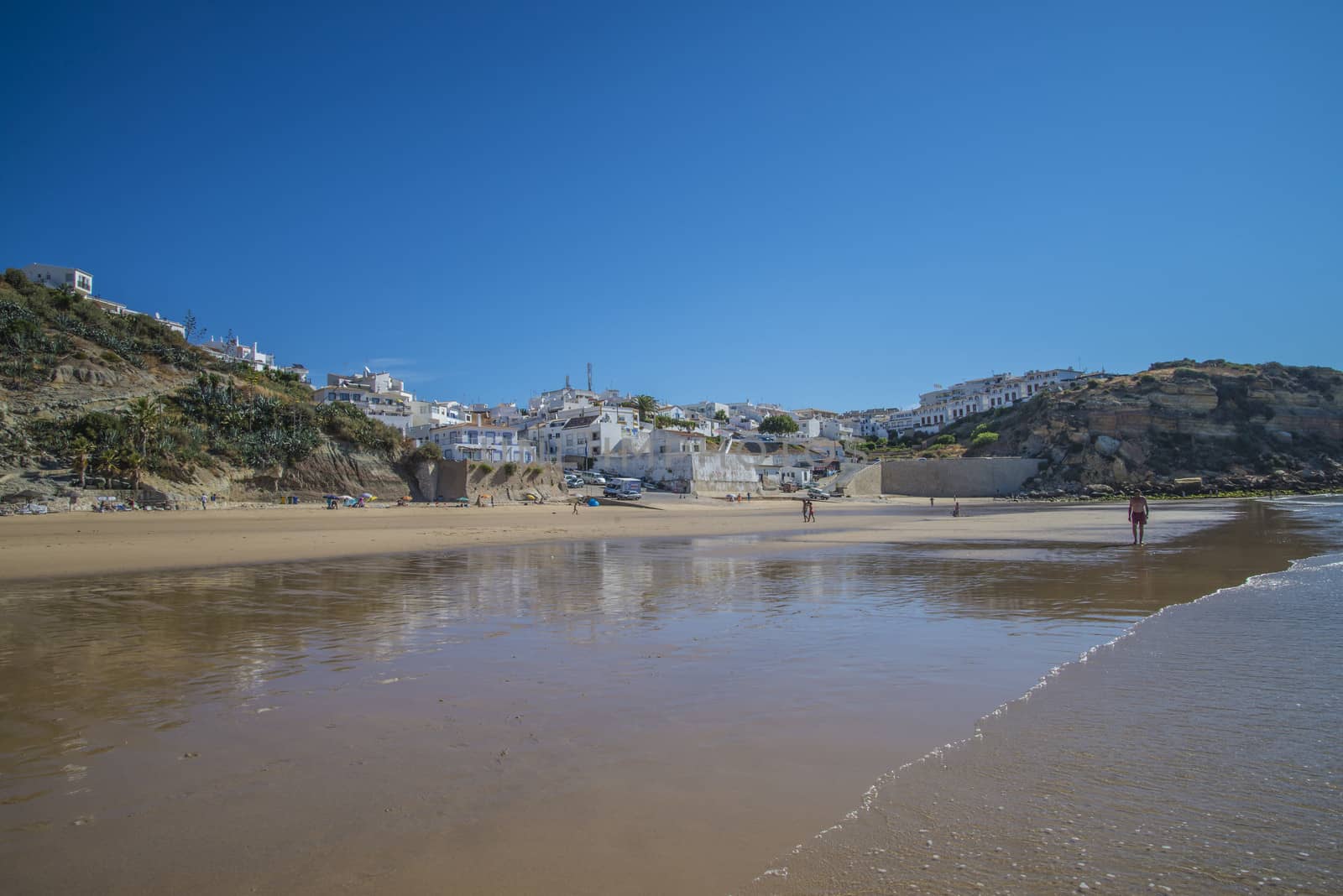 Subject is taken off the beach at Burgau, Algarve, Portugal.