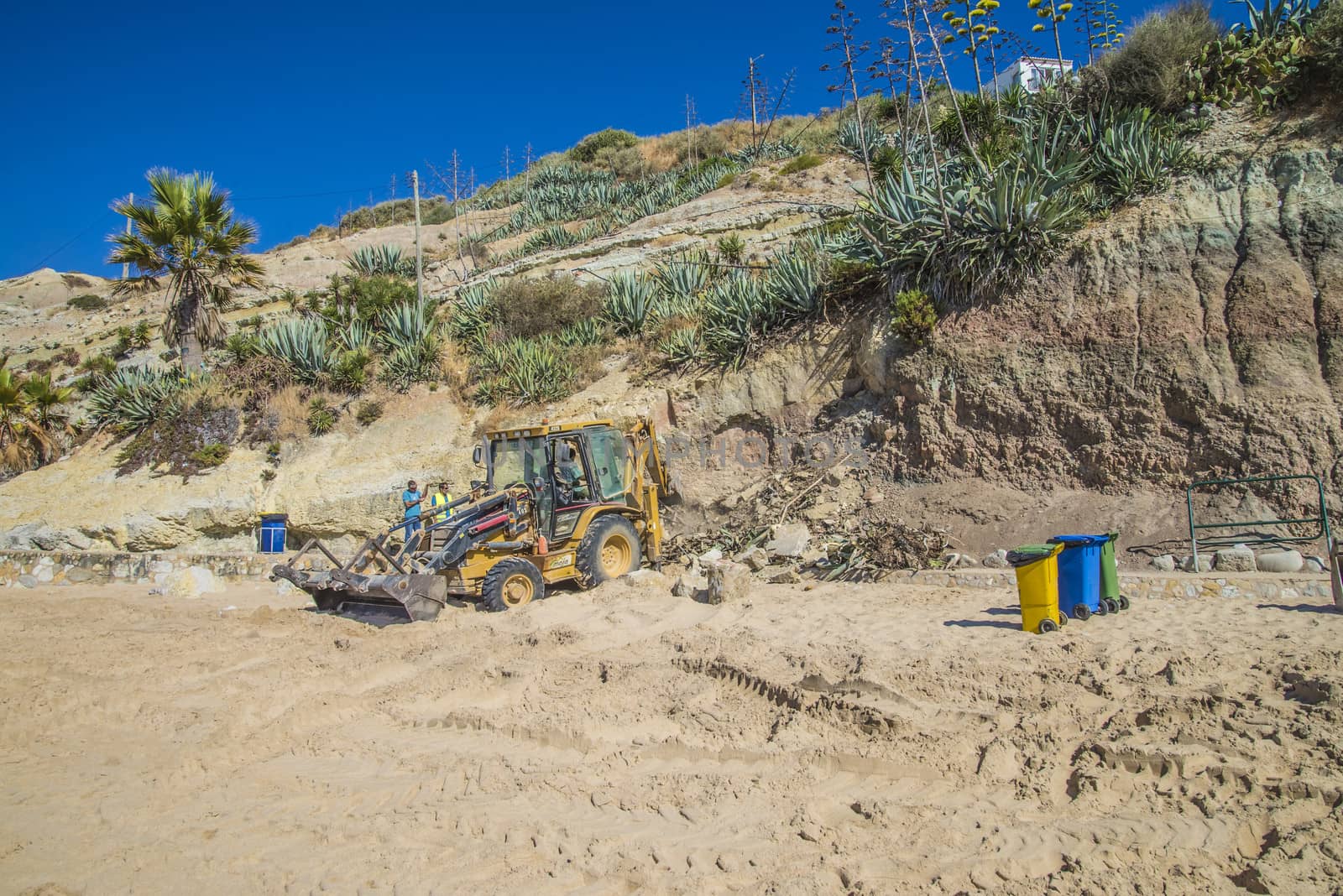 Subject is taken off the beach at Burgau, Algarve, Portugal.