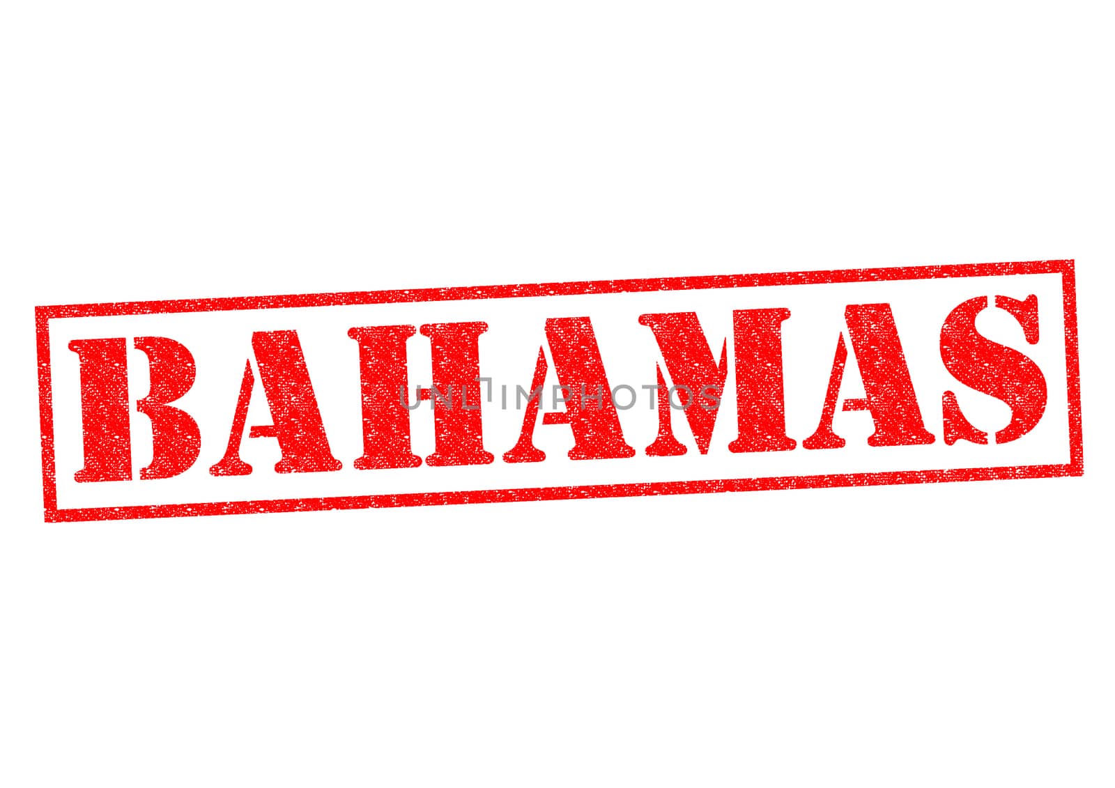 BAHAMAS Rubber Stamp over a white background.